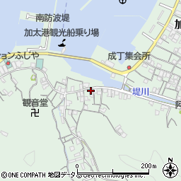 和歌山県和歌山市加太450周辺の地図