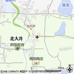 和歌山県紀の川市北大井279周辺の地図