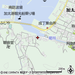 和歌山県和歌山市加太476周辺の地図