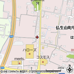 香川県高松市仏生山町1487-12周辺の地図