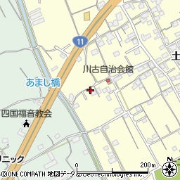 香川県丸亀市土器町西2丁目548周辺の地図