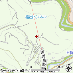 和歌山県伊都郡九度山町椎出周辺の地図