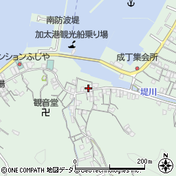 和歌山県和歌山市加太428周辺の地図
