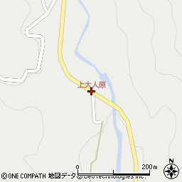 上大人原周辺の地図