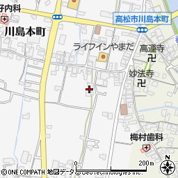 香川県高松市川島本町127-3周辺の地図