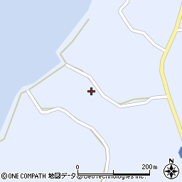 愛媛県越智郡上島町岩城4399周辺の地図