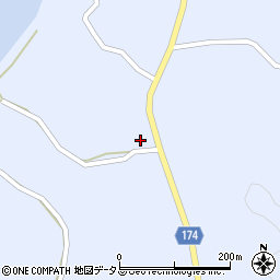 愛媛県越智郡上島町岩城4442周辺の地図