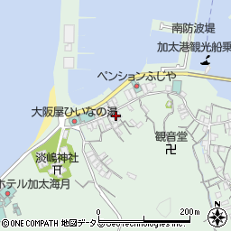 和歌山県和歌山市加太175周辺の地図