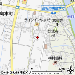 香川県高松市川島本町125-6周辺の地図