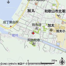 和歌山県和歌山市加太1226周辺の地図