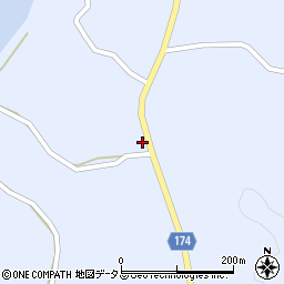 愛媛県越智郡上島町岩城4443周辺の地図