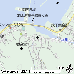 和歌山県和歌山市加太423周辺の地図