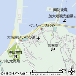和歌山県和歌山市加太180周辺の地図