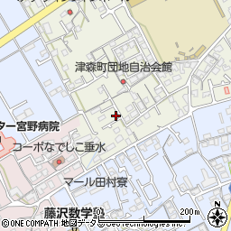 香川県丸亀市津森町1190周辺の地図
