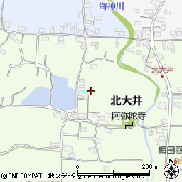 和歌山県紀の川市北大井29周辺の地図