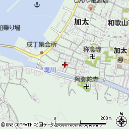 和歌山県和歌山市加太1246周辺の地図