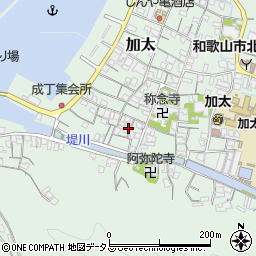 和歌山県和歌山市加太1242周辺の地図