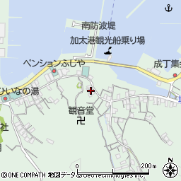 和歌山県和歌山市加太217周辺の地図
