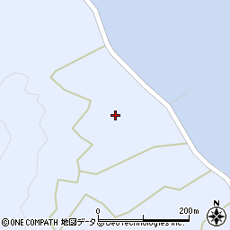 愛媛県越智郡上島町岩城4985周辺の地図