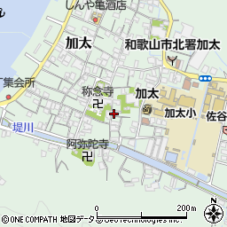 和歌山県和歌山市加太1359周辺の地図