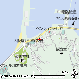 和歌山県和歌山市加太173周辺の地図