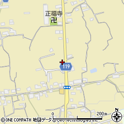 和歌山県紀の川市中三谷151周辺の地図