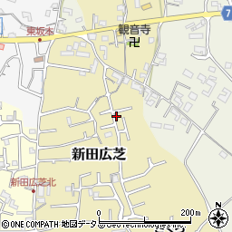 和歌山県岩出市新田広芝236周辺の地図