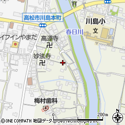 香川県高松市川島東町887-1周辺の地図