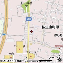 香川県高松市仏生山町1511周辺の地図