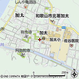 和歌山県和歌山市加太1368周辺の地図