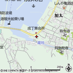 和歌山県和歌山市加太1270周辺の地図