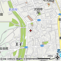 和歌山県紀の川市名手市場1519周辺の地図