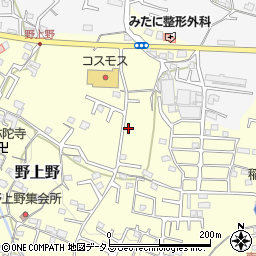 和歌山県岩出市野上野412周辺の地図