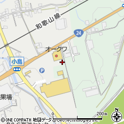 和歌山県紀の川市名手市場473周辺の地図