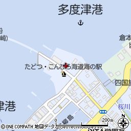 合田マリン周辺の地図
