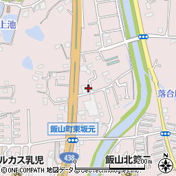 香川県丸亀市飯山町東坂元341-1周辺の地図
