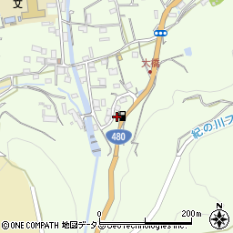 和歌山県伊都郡かつらぎ町東渋田300周辺の地図