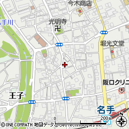 和歌山県紀の川市名手市場1473周辺の地図
