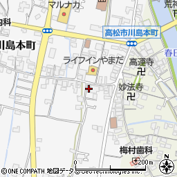 香川県高松市川島本町131周辺の地図