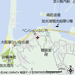 和歌山県和歌山市加太199周辺の地図
