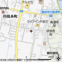 香川県高松市川島本町132周辺の地図