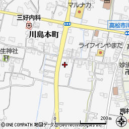 香川県高松市川島本町139周辺の地図