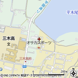 香川県木田郡三木町鹿伏451周辺の地図