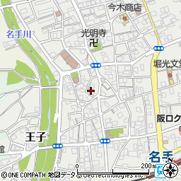 和歌山県紀の川市名手市場1509周辺の地図