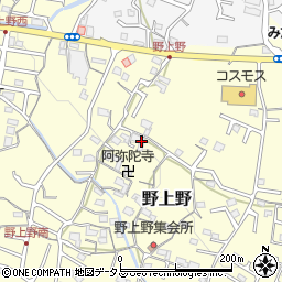 和歌山県岩出市野上野472周辺の地図