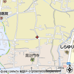 和歌山県岩出市根来71周辺の地図