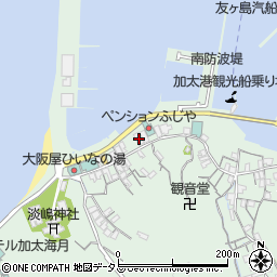 和歌山県和歌山市加太195周辺の地図