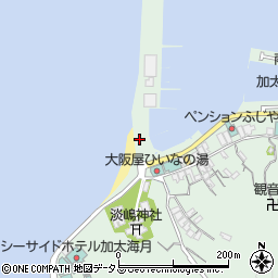 和歌山県和歌山市加太141周辺の地図