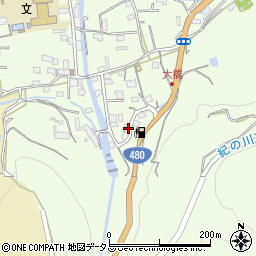 和歌山県伊都郡かつらぎ町東渋田297周辺の地図