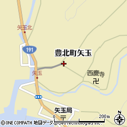 〒759-6122 山口県下関市豊北町矢玉の地図